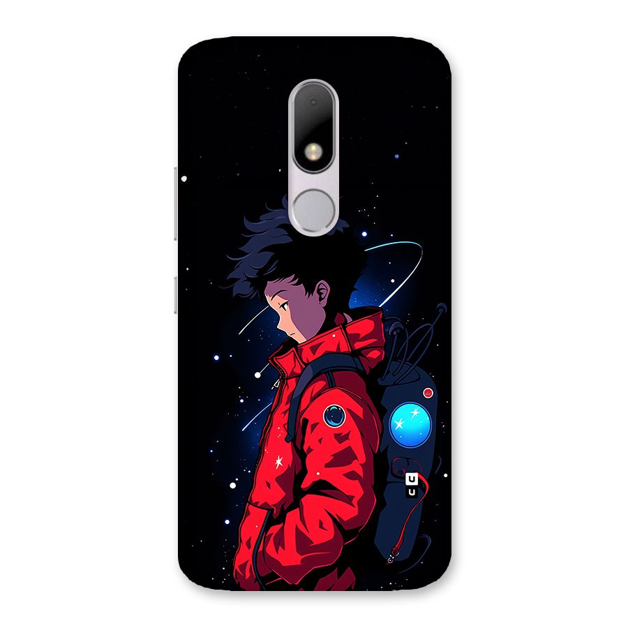 Cute Space Boy Back Case for Moto M