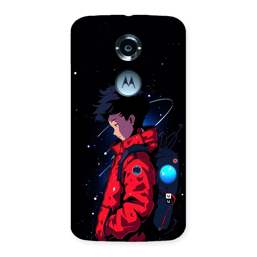 Cute Space Boy Back Case for Moto X2
