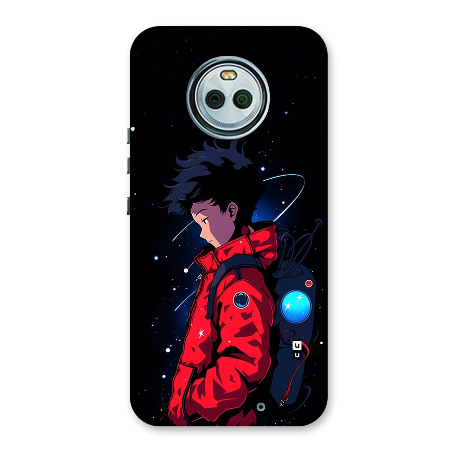 Cute Space Boy Back Case for Moto X4