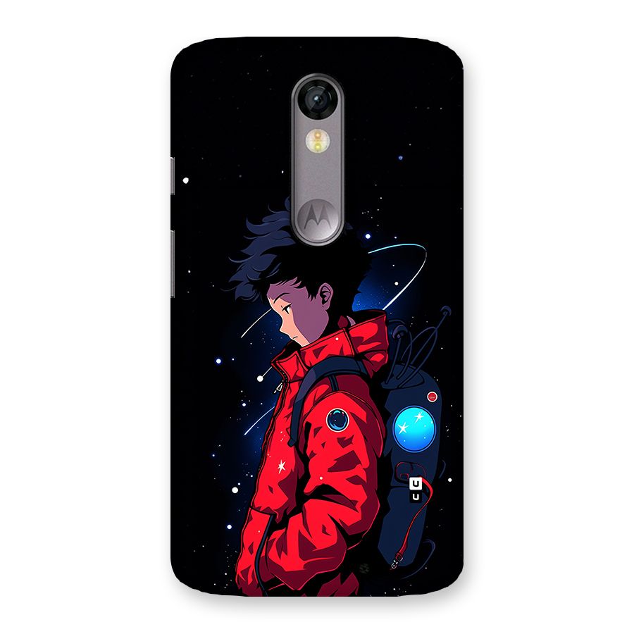 Cute Space Boy Back Case for Moto X Force