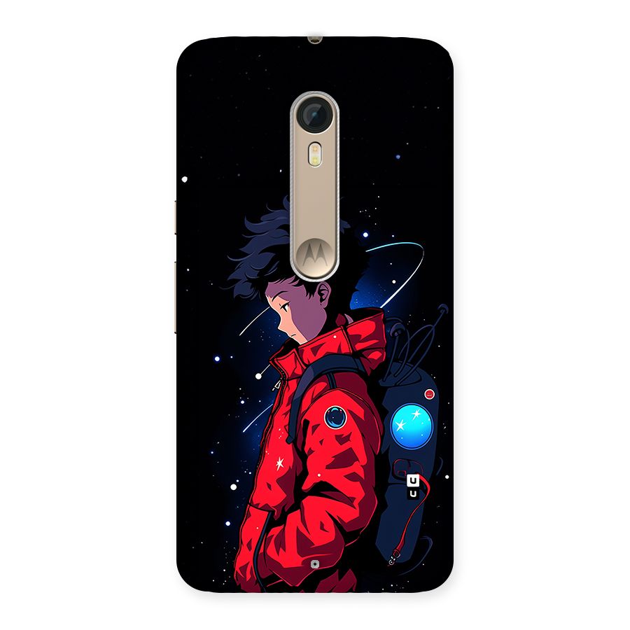 Cute Space Boy Back Case for Moto X Style
