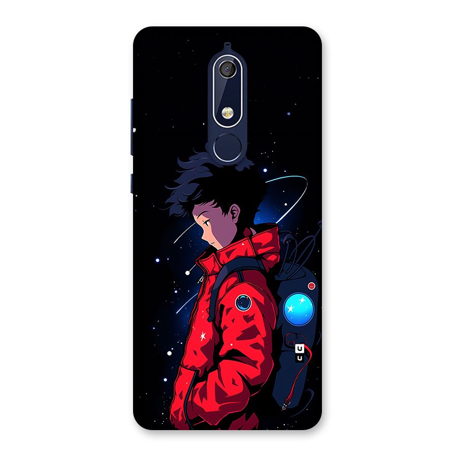 Cute Space Boy Back Case for Nokia 5.1