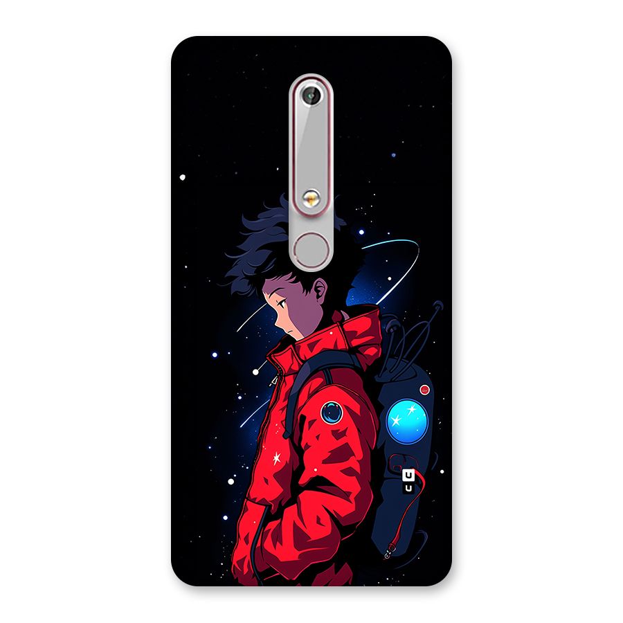 Cute Space Boy Back Case for Nokia 6.1
