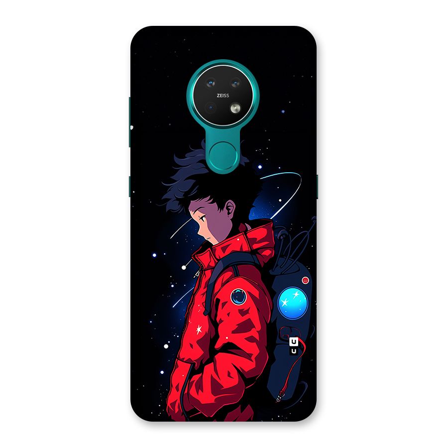 Cute Space Boy Back Case for Nokia 7.2