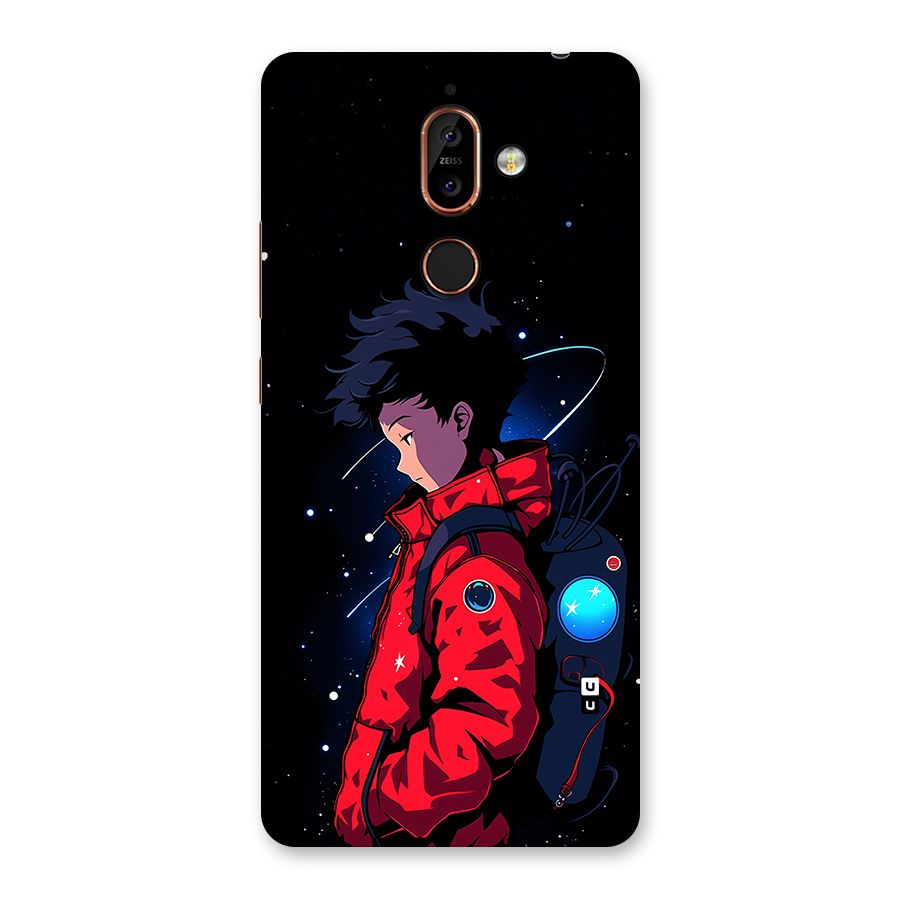 Cute Space Boy Back Case for Nokia 7 Plus
