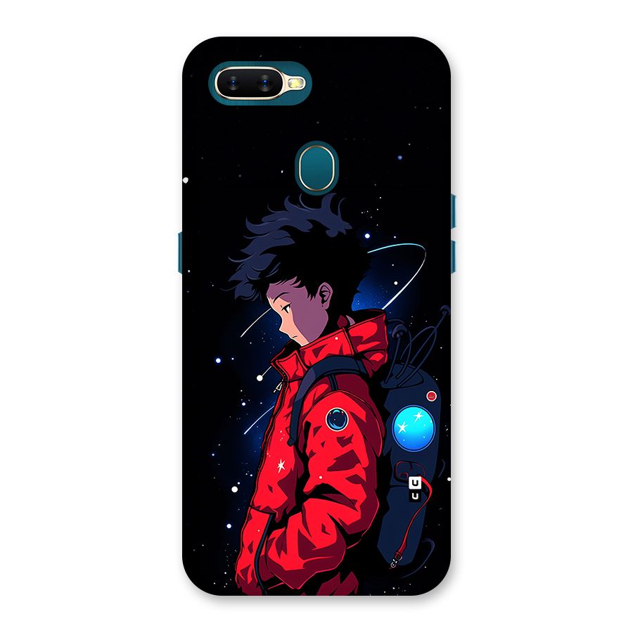 Cute Space Boy Back Case for Oppo A12