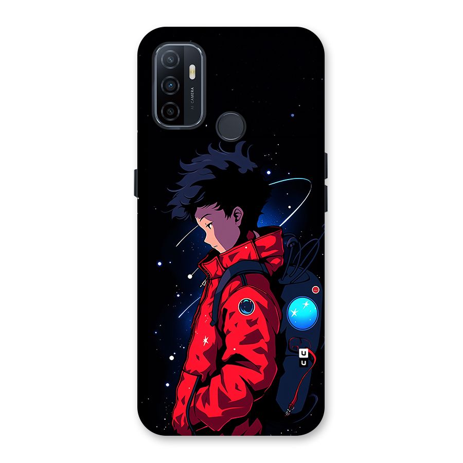 Cute Space Boy Back Case for Oppo A33 (2020)
