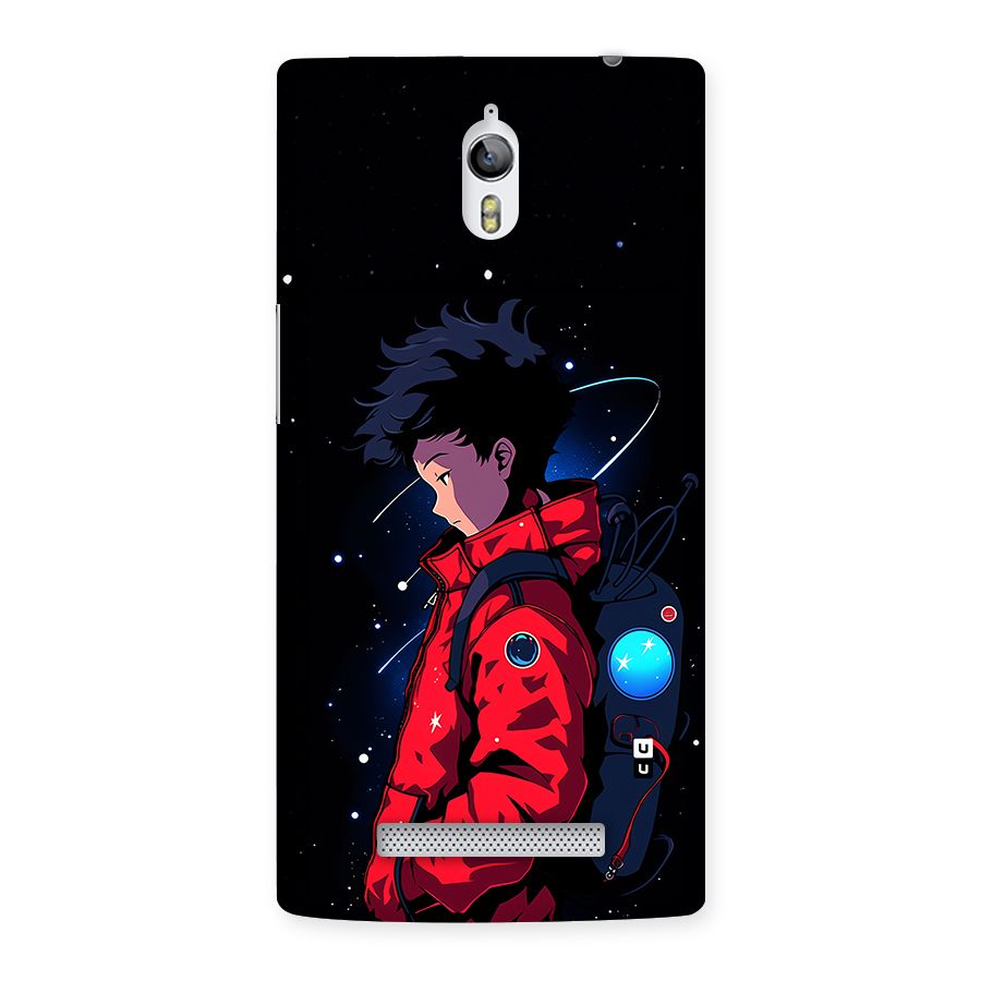 Cute Space Boy Back Case for Oppo Find 7