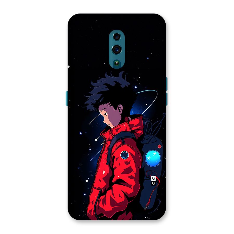 Cute Space Boy Back Case for Oppo Reno