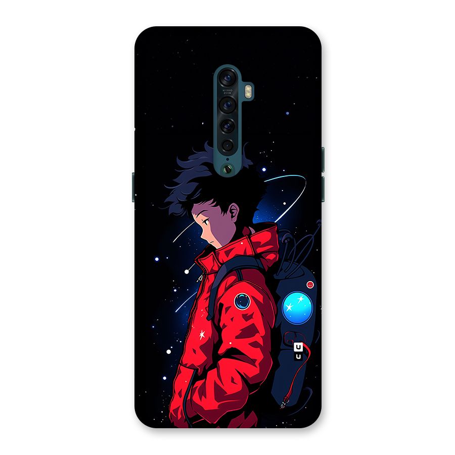 Cute Space Boy Back Case for Oppo Reno2
