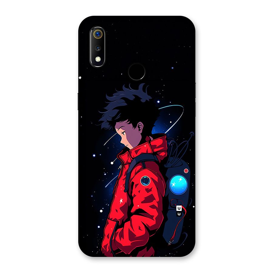 Cute Space Boy Back Case for Realme 3