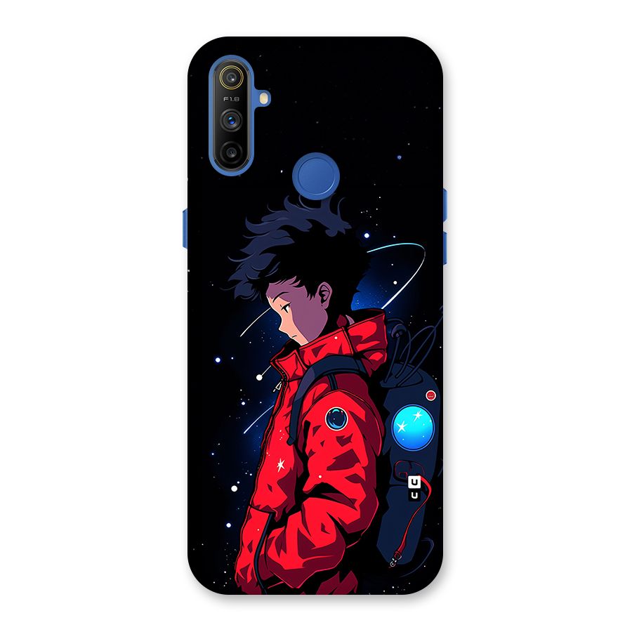 Cute Space Boy Back Case for Realme Narzo 10A
