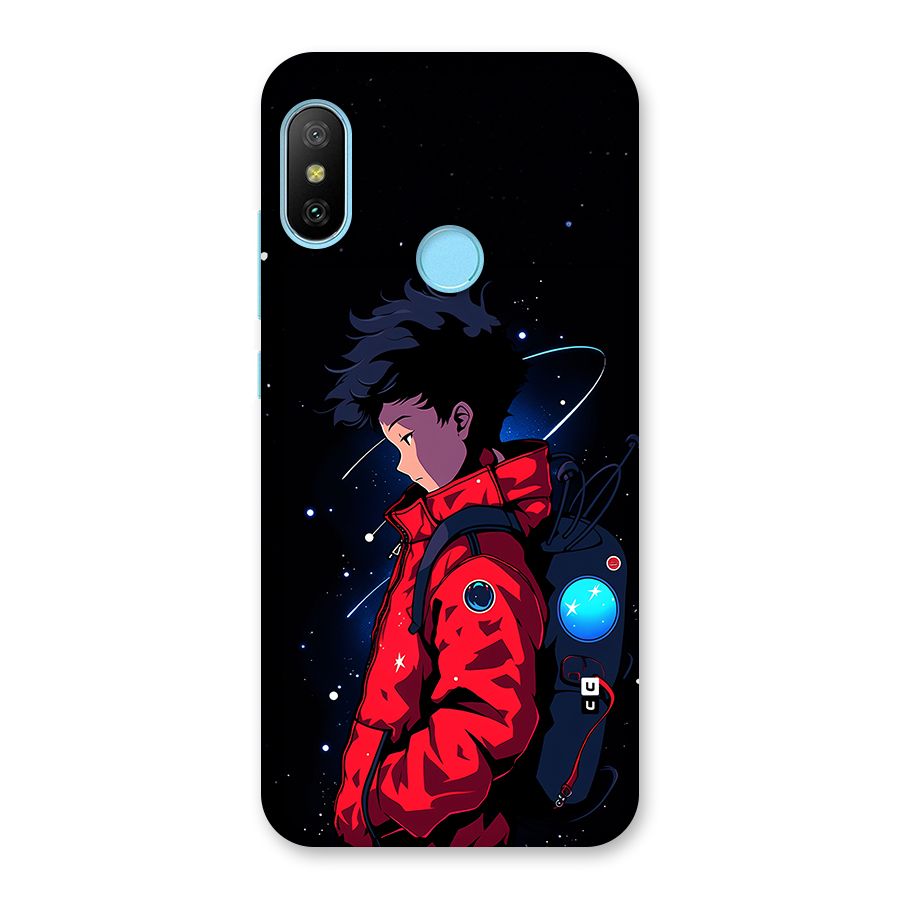 Cute Space Boy Back Case for Redmi 6 Pro