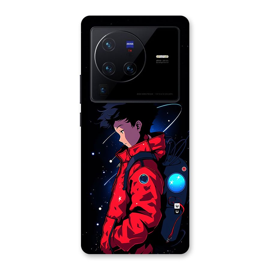 Cute Space Boy Back Case for Vivo X80 Pro