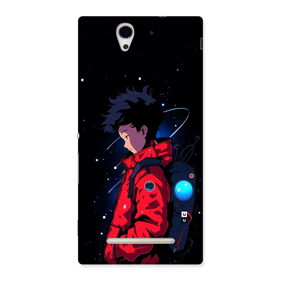 Cute Space Boy Back Case for Xperia C3