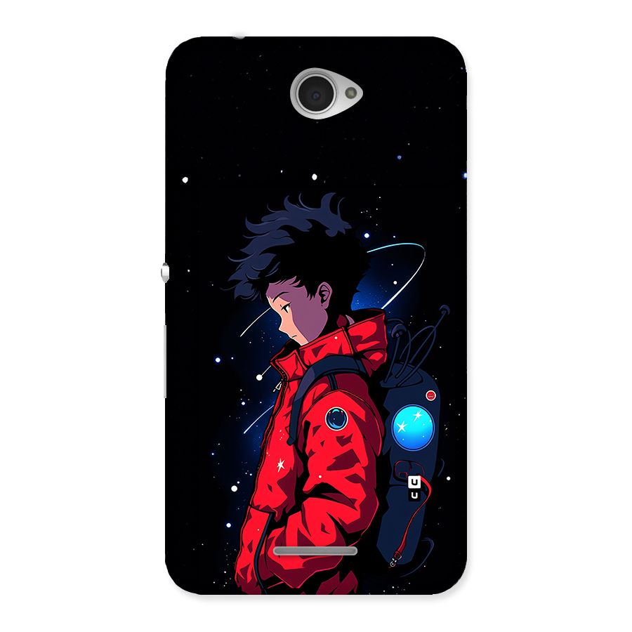 Cute Space Boy Back Case for Xperia E4