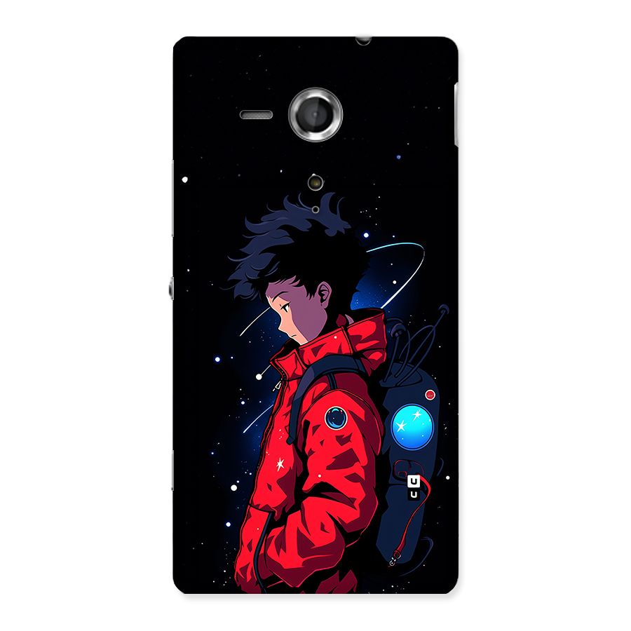 Cute Space Boy Back Case for Xperia Sp