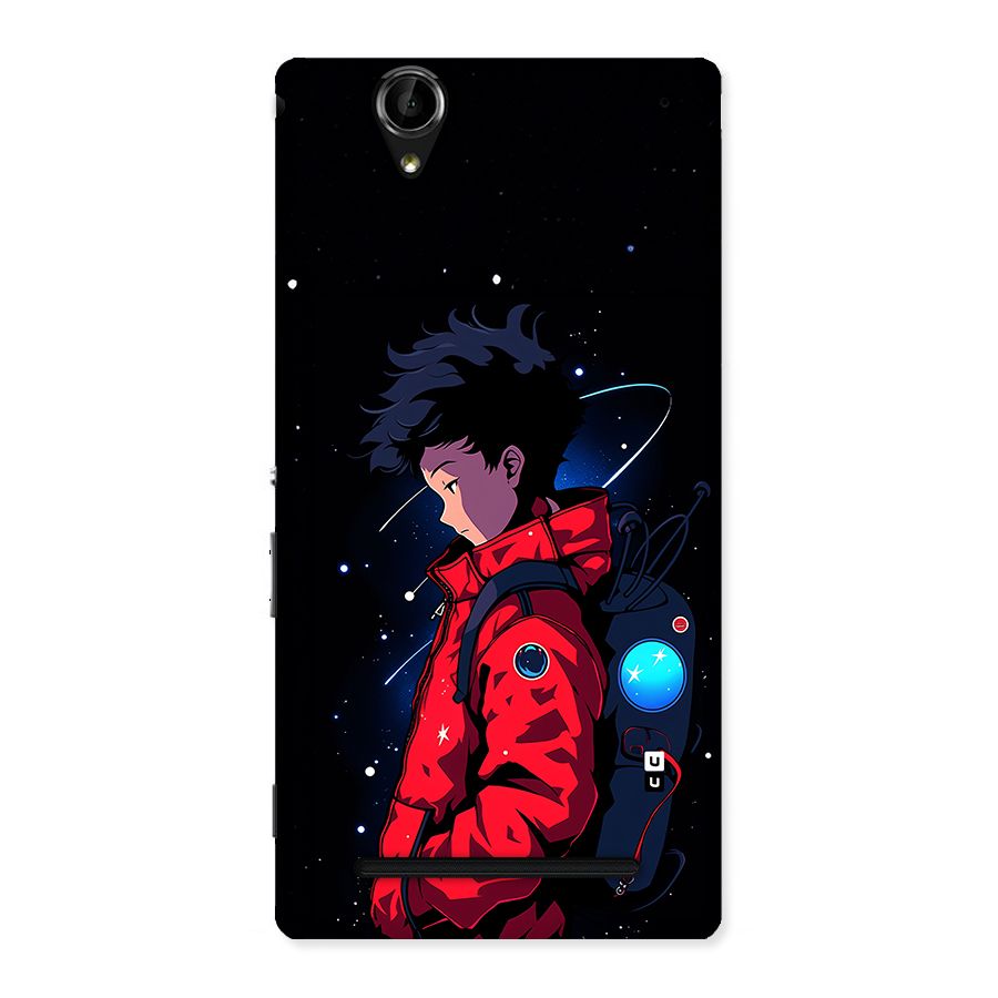 Cute Space Boy Back Case for Xperia T2