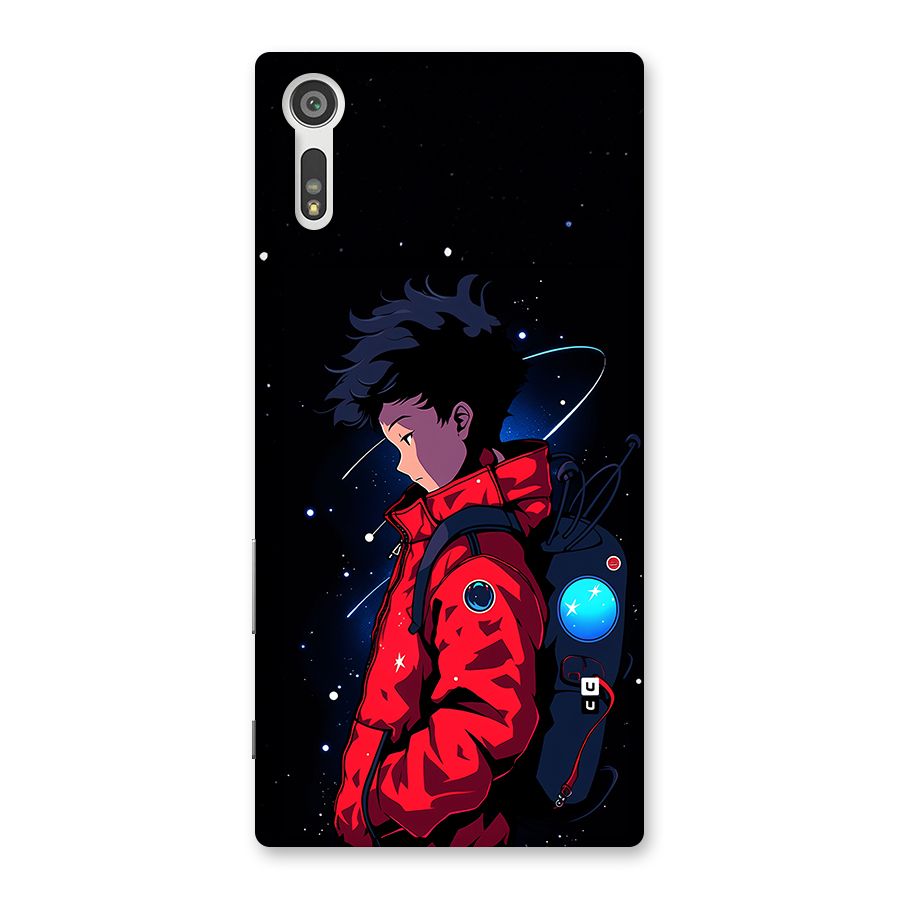 Cute Space Boy Back Case for Xperia XZ