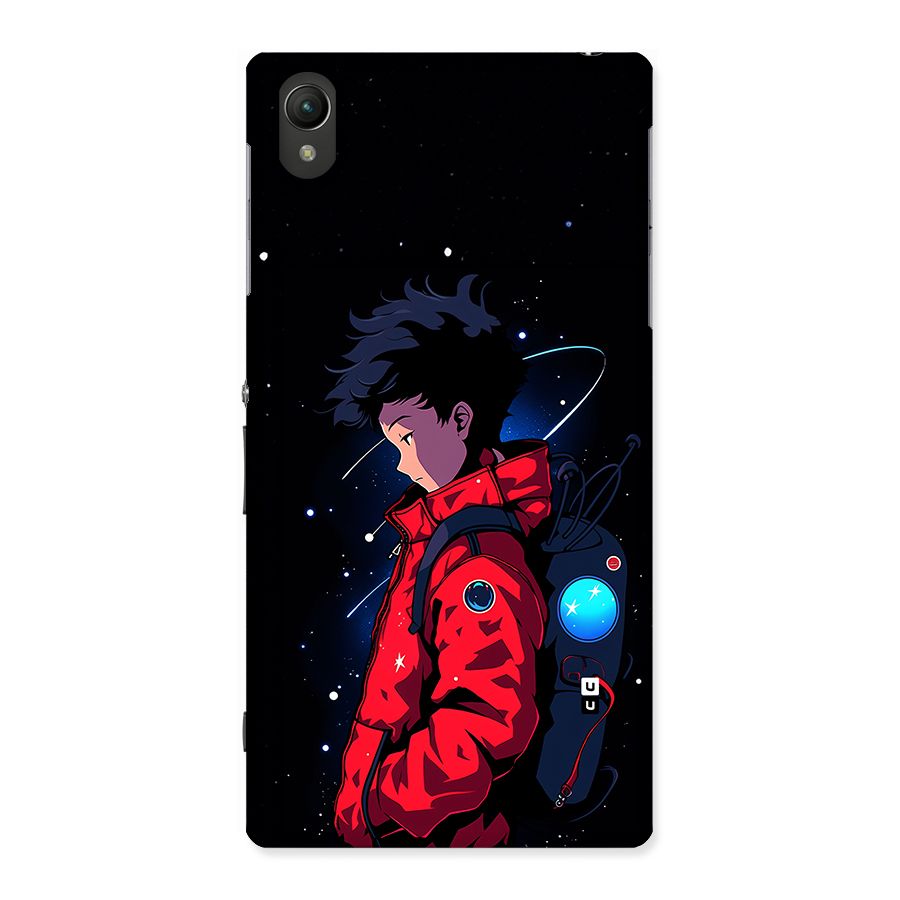 Cute Space Boy Back Case for Xperia Z1