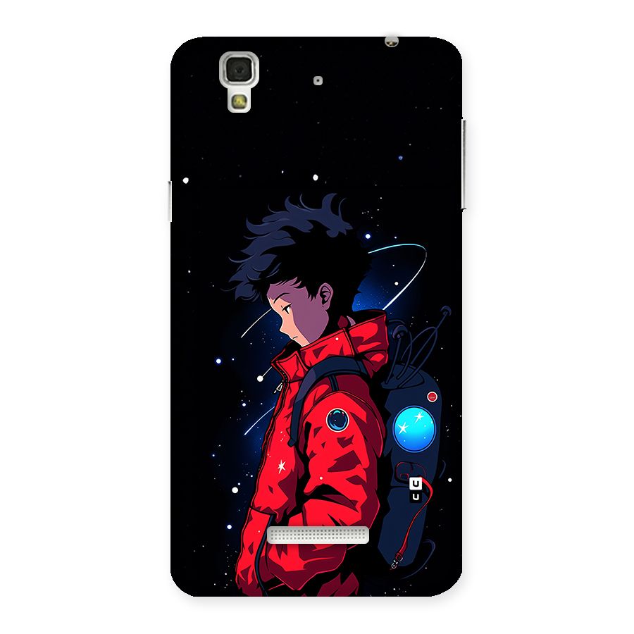 Cute Space Boy Back Case for Yureka