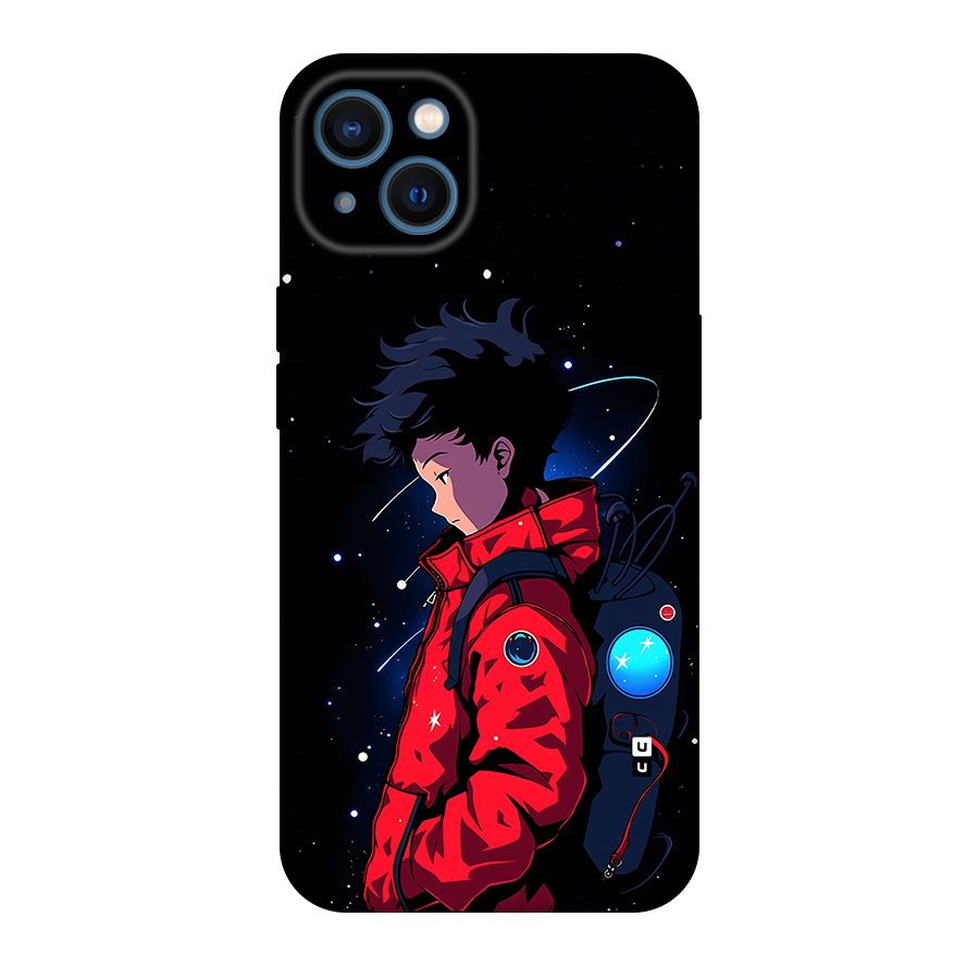 Cute Space Boy Back Case for iPhone 13