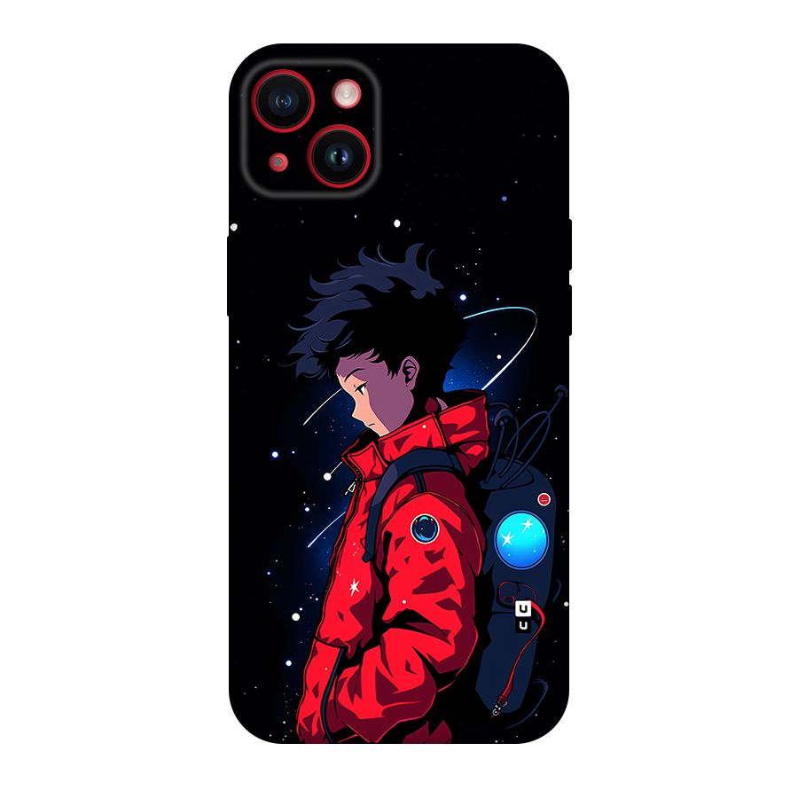 Cute Space Boy Back Case for iPhone 14 Plus