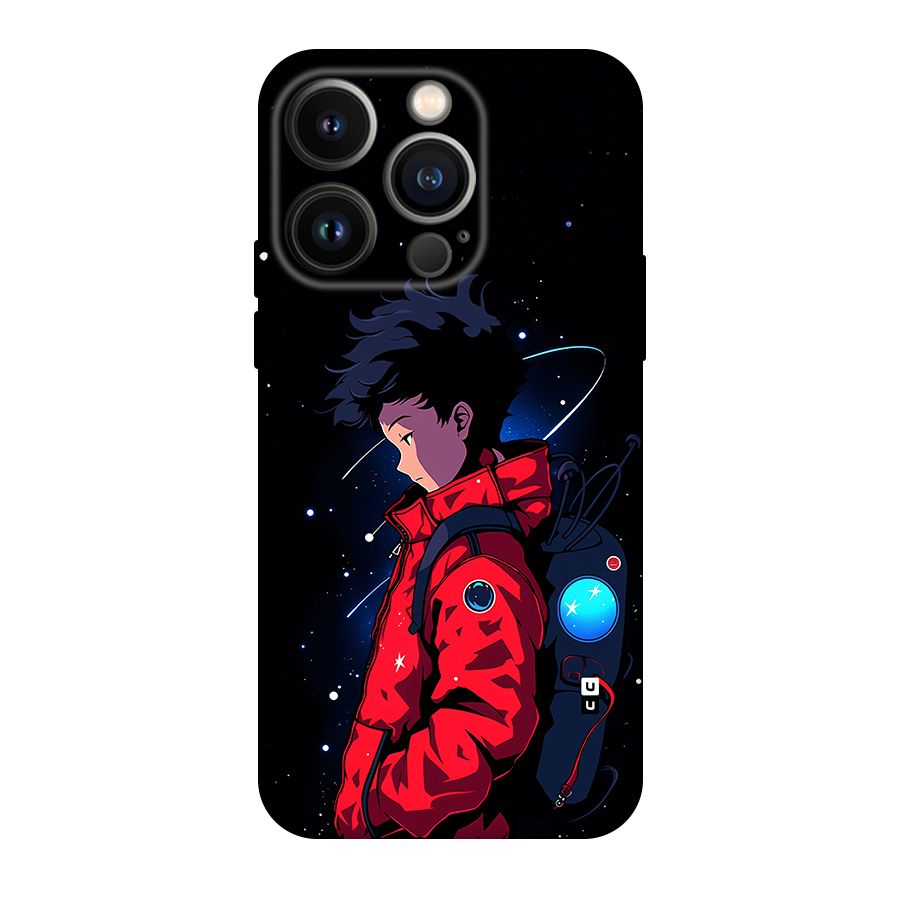 Cute Space Boy Back Case for iPhone 14 Pro