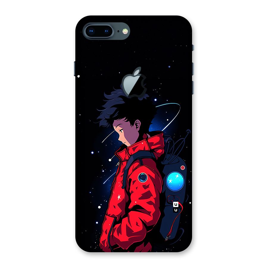 Cute Space Boy Back Case for iPhone 7 Plus Apple Cut