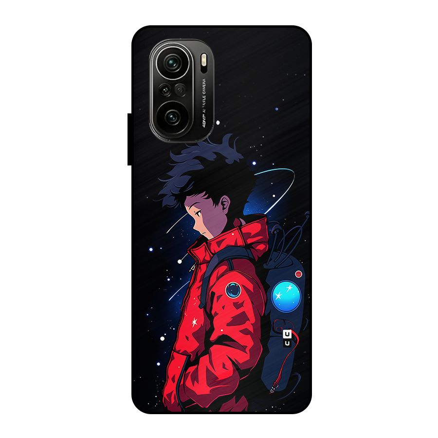 Cute Space Boy Metal Back Case for Mi 11x