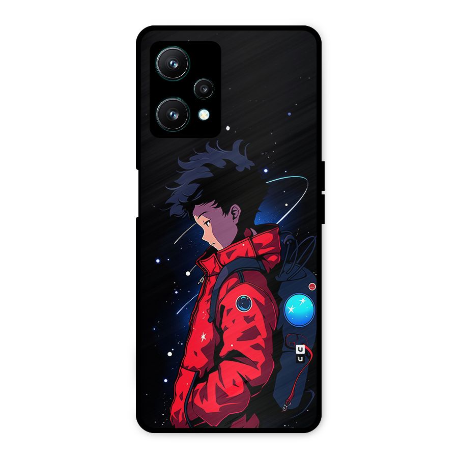 Cute Space Boy Metal Back Case for Realme 9 Pro 5G