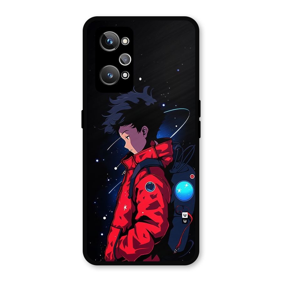 Cute Space Boy Metal Back Case for Realme GT Neo 3T