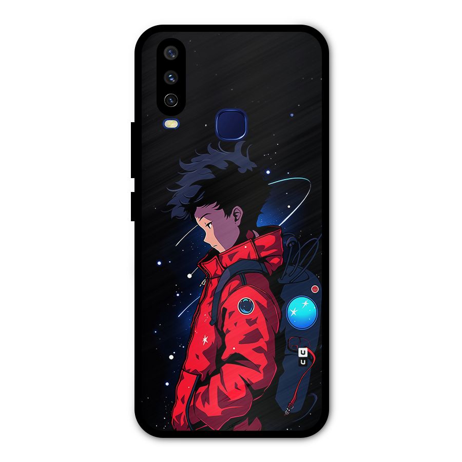 Cute Space Boy Metal Back Case for Vivo U10