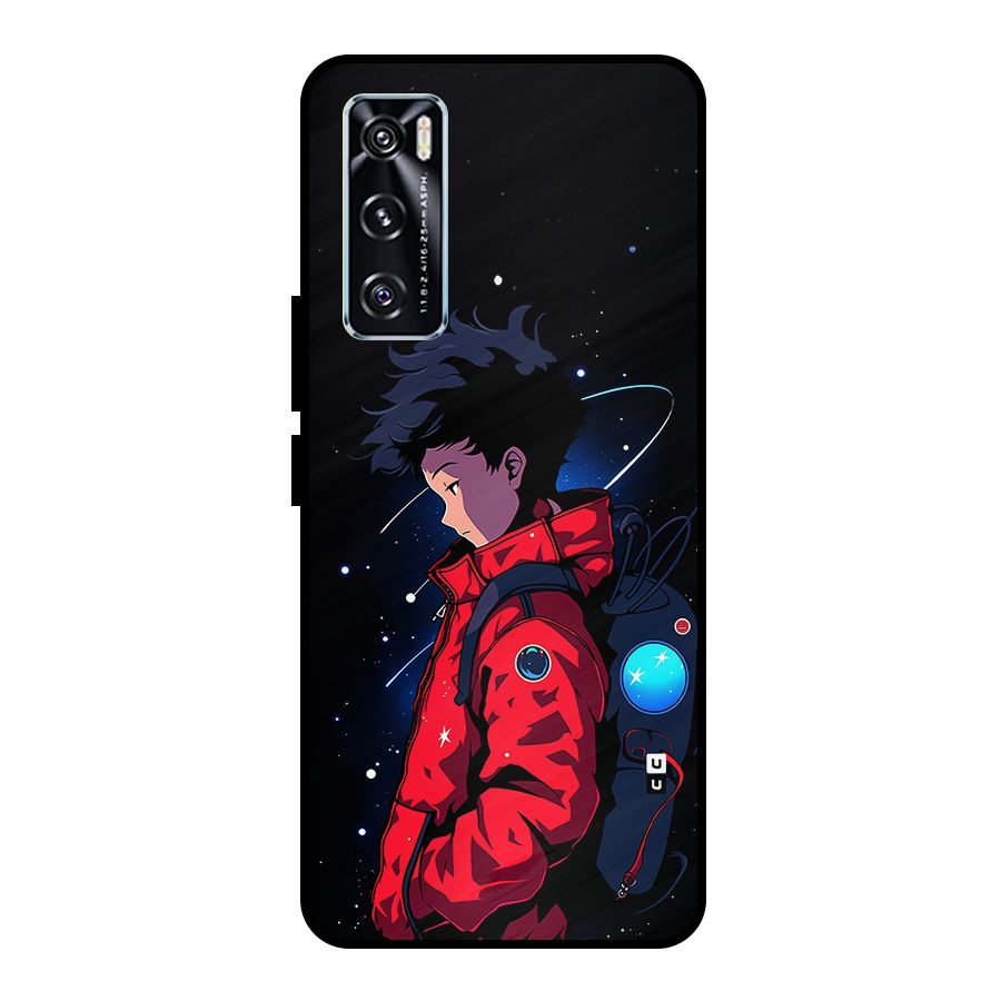 Cute Space Boy Metal Back Case for Vivo V20 SE