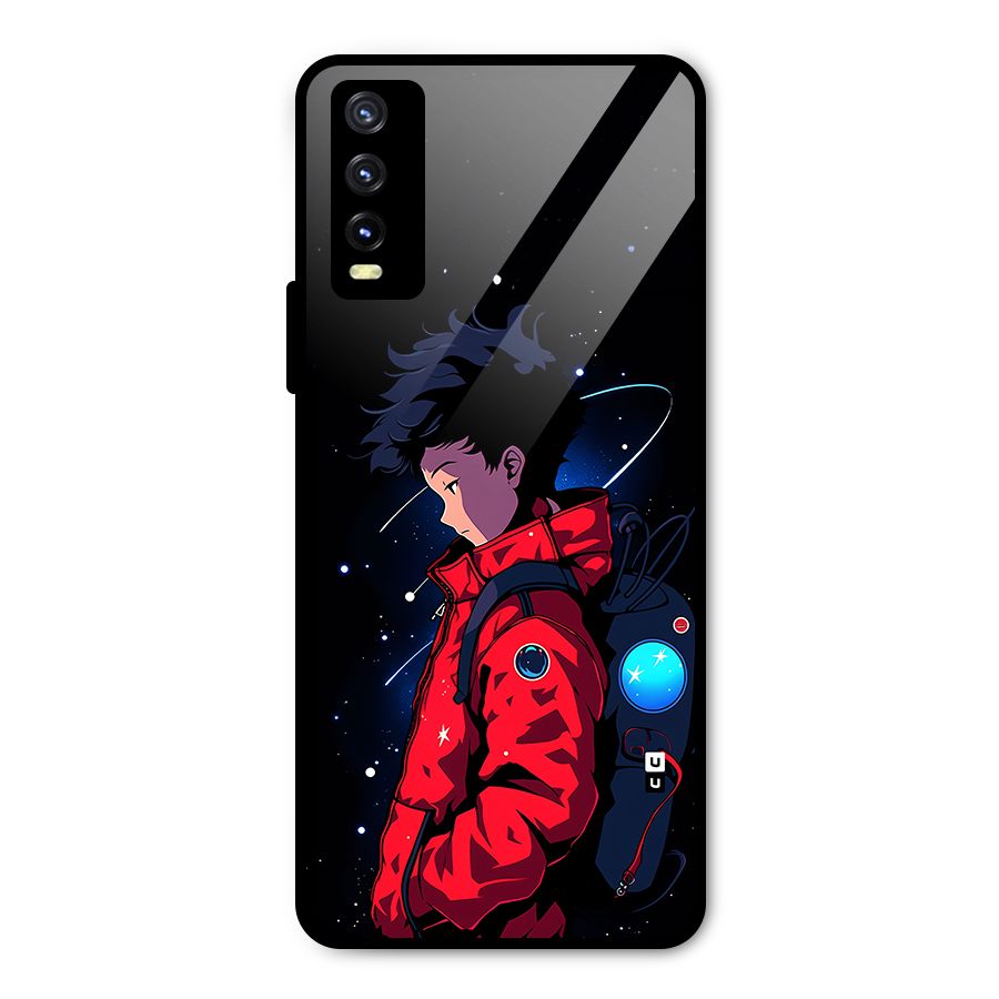 Cute Space Boy Metal Back Case for Vivo Y20g