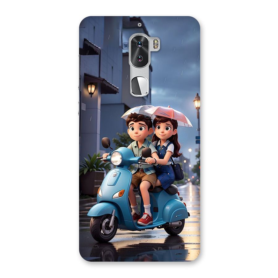 Cute Teen Scooter Back Case for Coolpad Cool 1