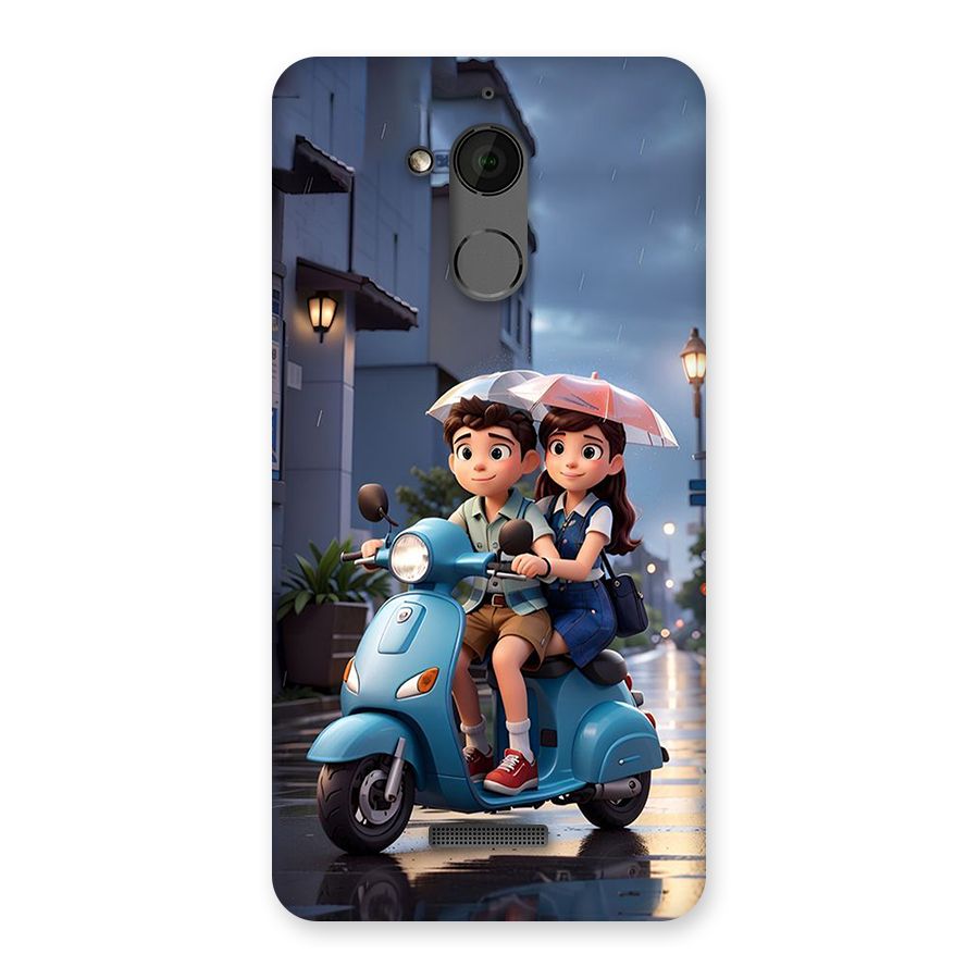 Cute Teen Scooter Back Case for Coolpad Note 5
