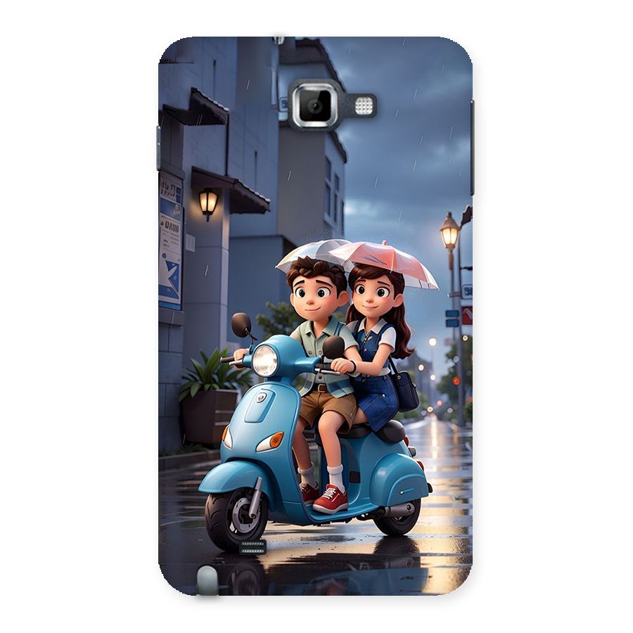 Cute Teen Scooter Back Case for Galaxy Note