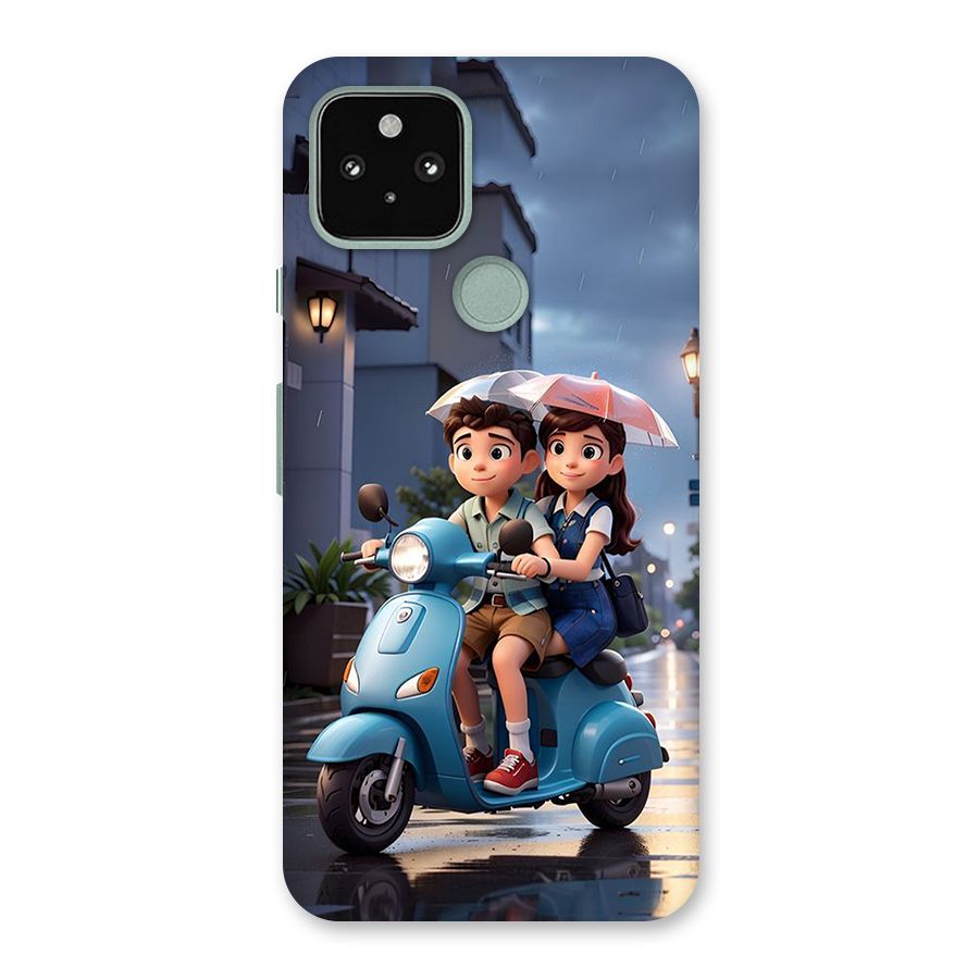 Cute Teen Scooter Back Case for Google Pixel 5