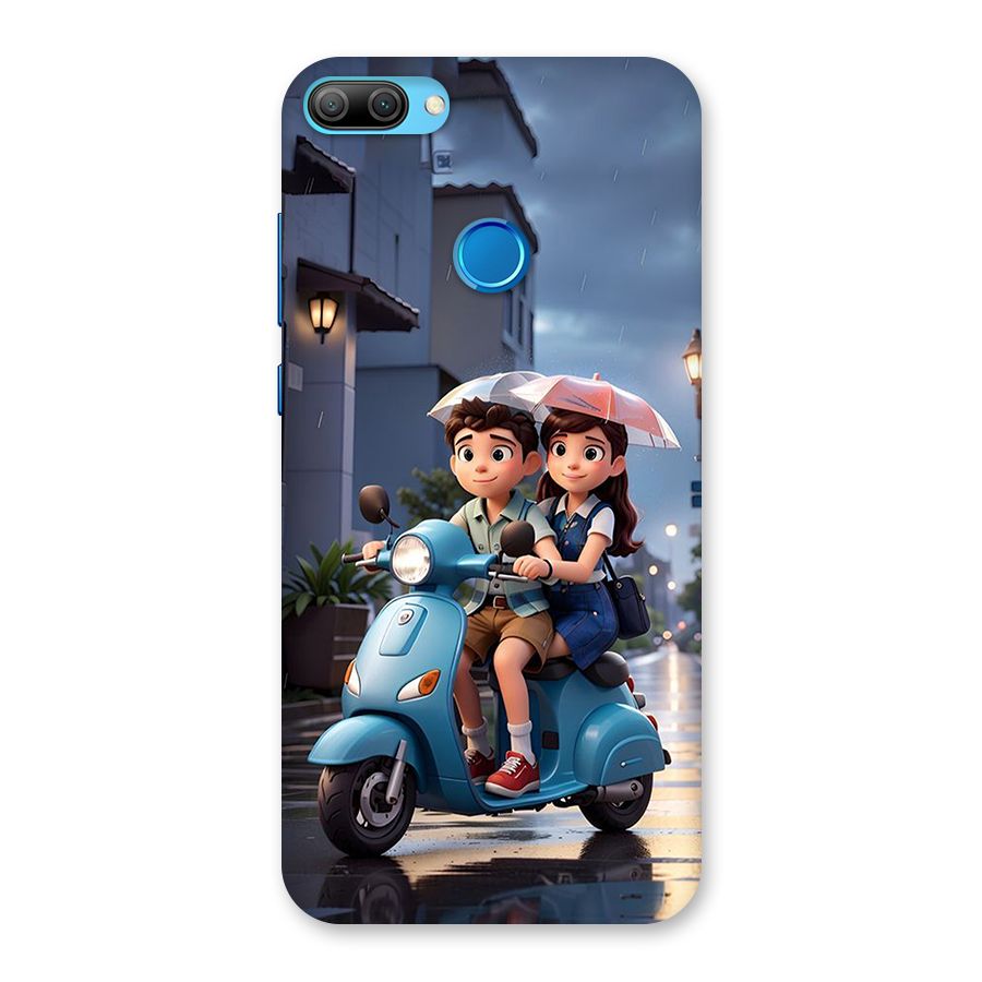 Cute Teen Scooter Back Case for Honor 9N
