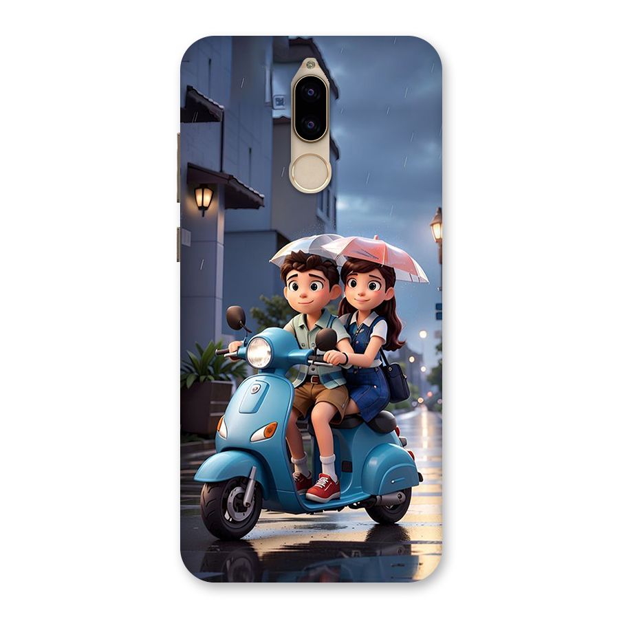 Cute Teen Scooter Back Case for Honor 9i