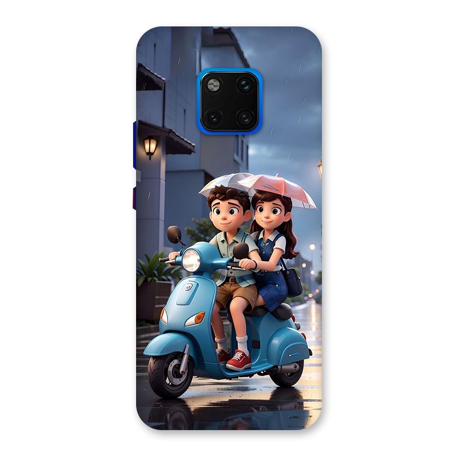 Cute Teen Scooter Back Case for Huawei Mate 20 Pro