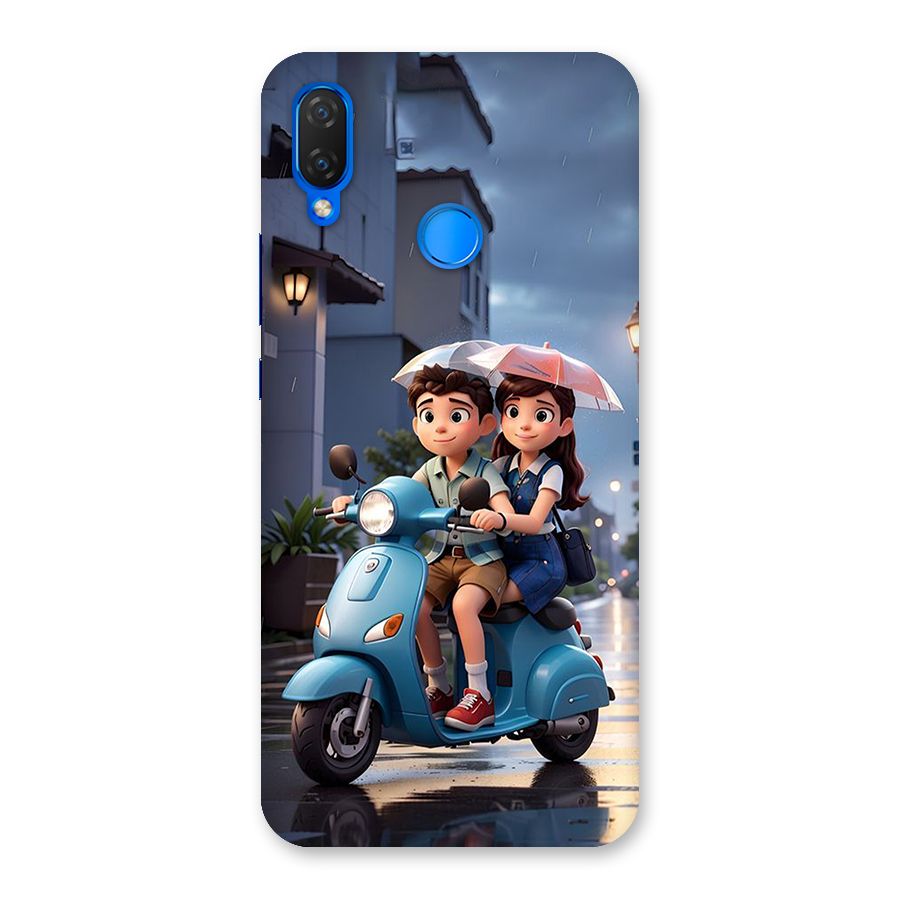 Cute Teen Scooter Back Case for Huawei P Smart Plus