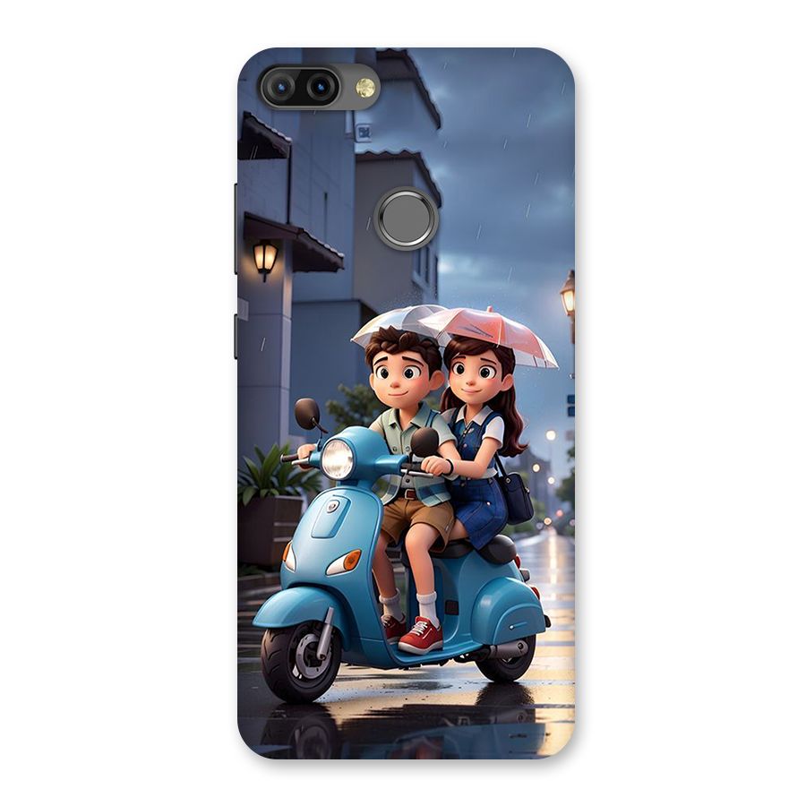 Cute Teen Scooter Back Case for Infinix Hot 6 Pro