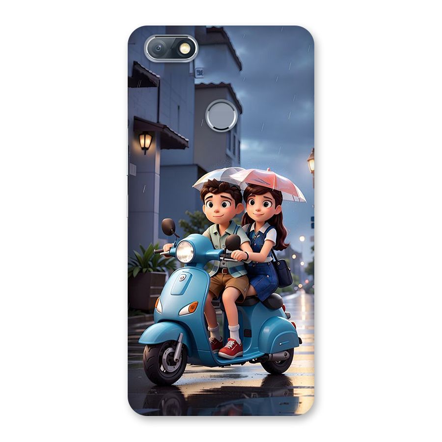 Cute Teen Scooter Back Case for Infinix Note 5