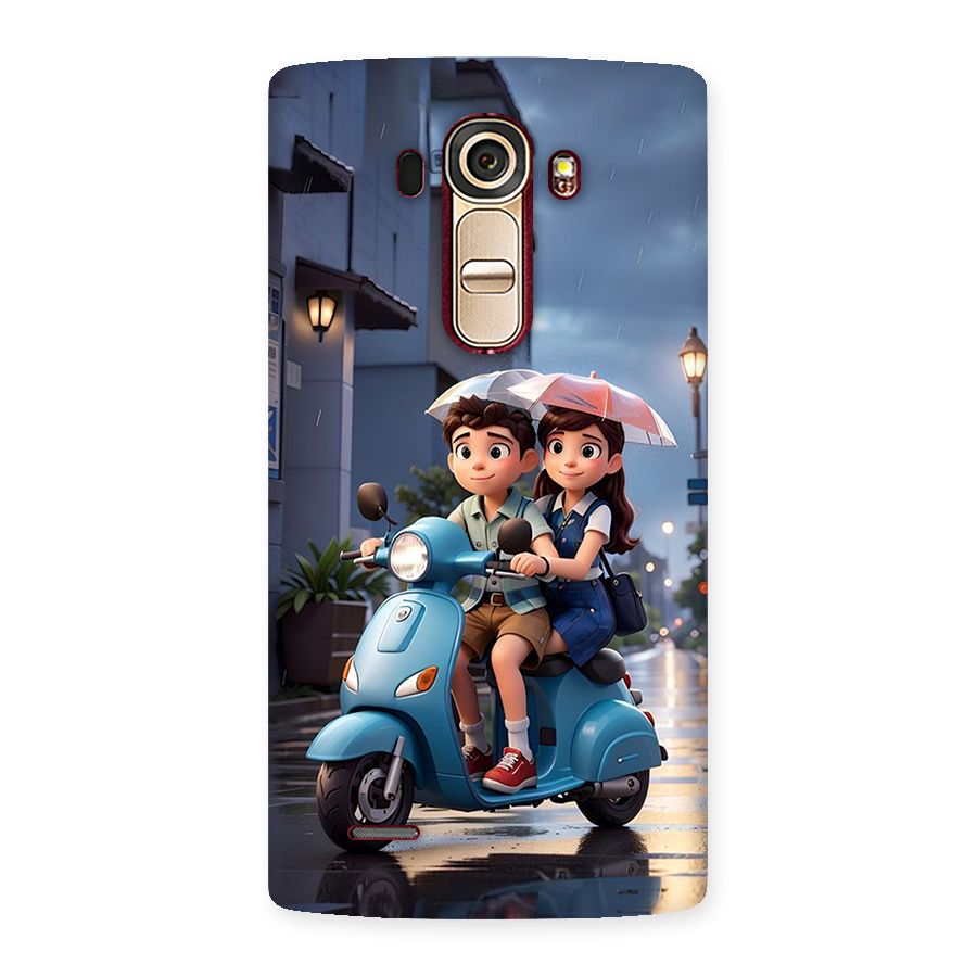 Cute Teen Scooter Back Case for LG G4