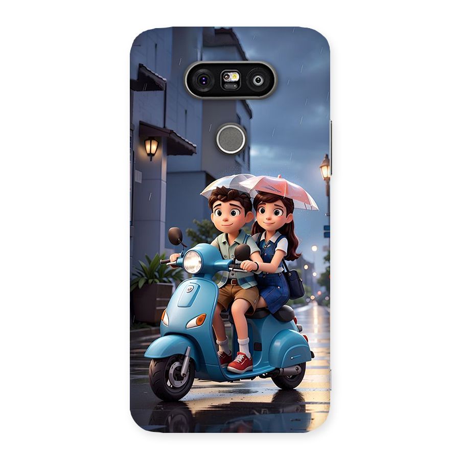 Cute Teen Scooter Back Case for LG G5
