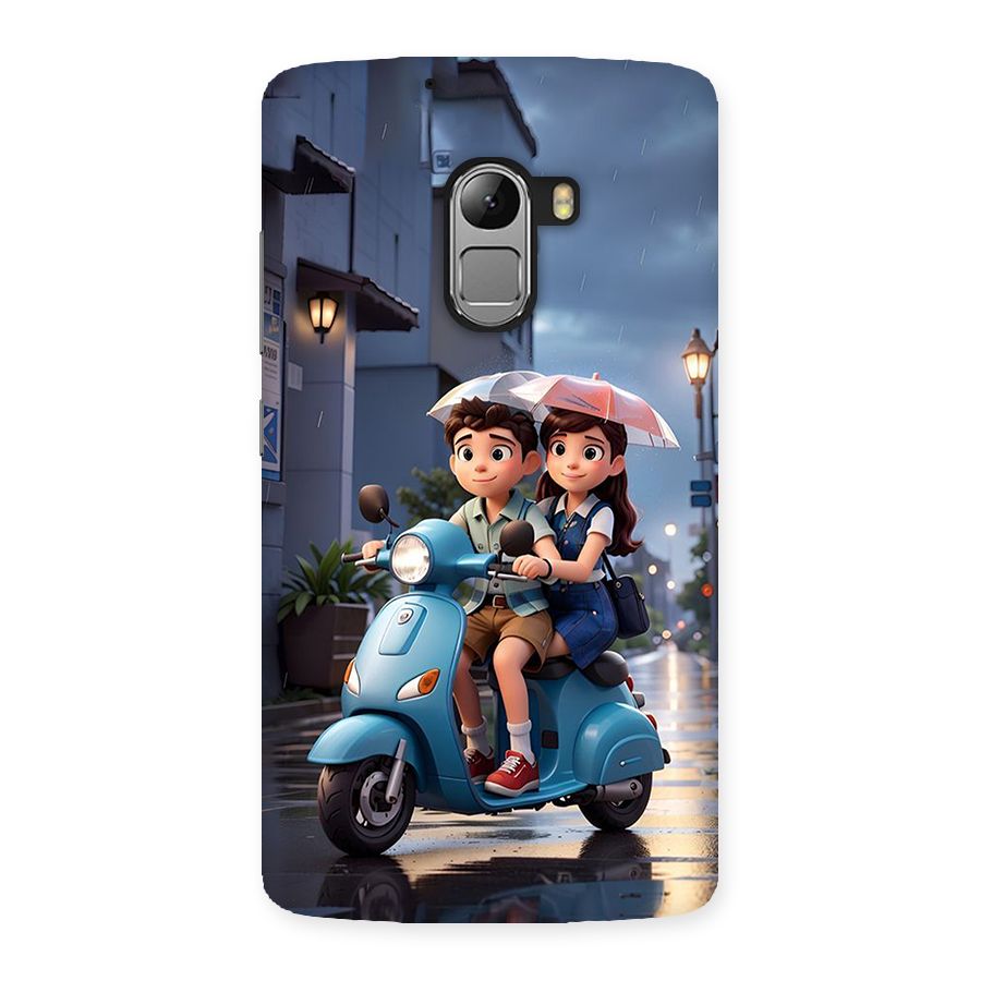 Cute Teen Scooter Back Case for Lenovo K4 Note