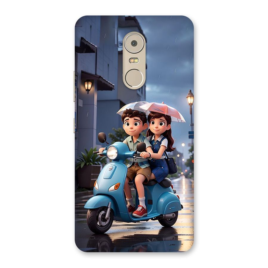Cute Teen Scooter Back Case for Lenovo K6 Note