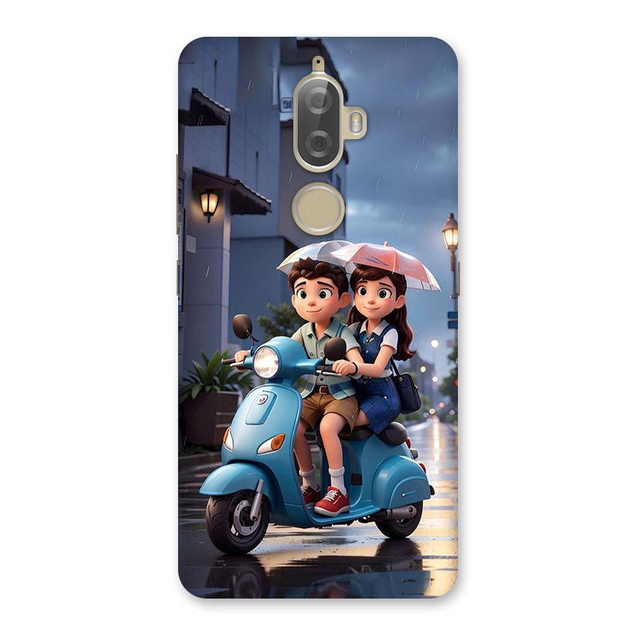 Cute Teen Scooter Back Case for Lenovo K8 Plus